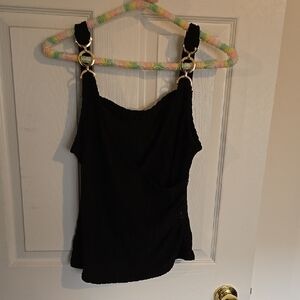 Elegant Black Women's Top